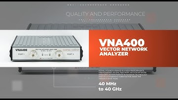 VNA400 Features & Specifications: Compact Powerhouse for RF Testing