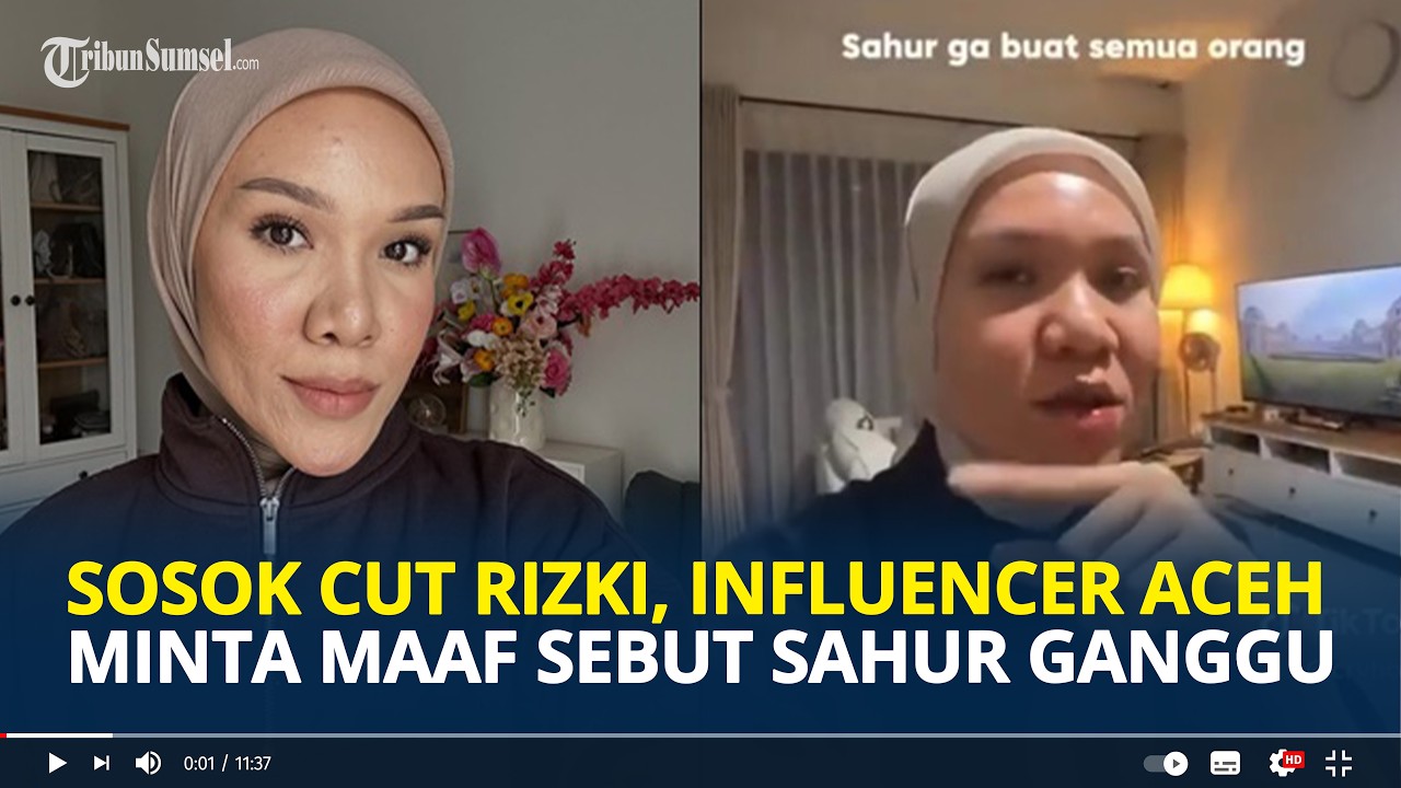 SOSOK Cut Rizki Influencer Asal Aceh Minta Maaf Usai Viral Sebut Sahur ...