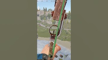 Стрельба из блочного лука #rust #раст #растприколы