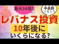 レバナスを10年間保有した場合、いくらになる？？？運用額とシミュレーション公開《レバレッジNASDAQ100//レバナス//ナスダック》