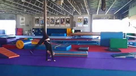 Topaz FX - Handstand forward roll, cartwheel