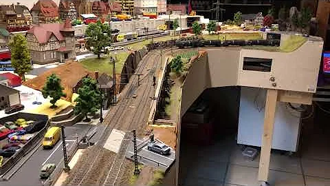 Märklin H0 Anlage Klais - nun mit neuer Beleuchtung