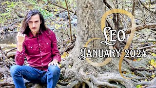 Leo ♌︎ A Shocking Development + Gaining Momentum ☉ January 2024 Tarot Reading