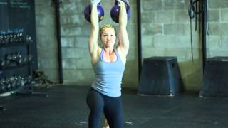 Sara-Clare Lajeunesse 40Kg Double Turkish Get Up-Kettlebells