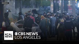 LAPD cancels tactical alert after pro-Palestinian protests outside LA City Hall