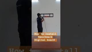 How to Install Benchmark IFP #digitalboard #shorts #smartinfovision #digitalboardprice #4kcamera