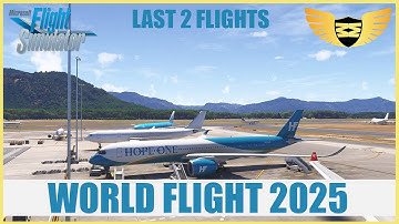 🚀 World Flight 2025 flight YBCS - YBBN - YSSY A350-900 Hope One VA donate to St Jude! !dono !stjude