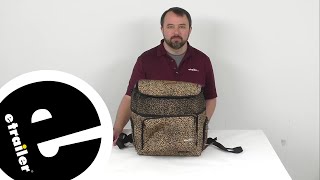 etrailer | Hands-On with the AO Coolers Leopard Print Backpack Cooler screenshot 1
