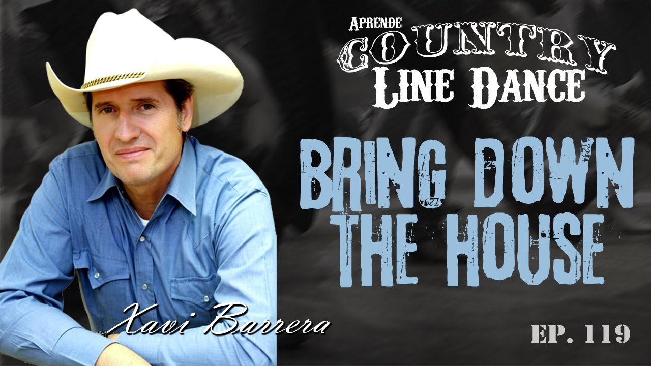 Como bailar BRING DOWN THE HOUSE - 32 tiempos Country Line Dance Clase y Baile