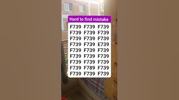 Hard to find wrong #brainteaser #find #search #shortvideo