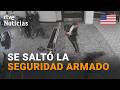 Un VÍDEO muestra al ATACANTE de TRUMP saltarse ARMADO el CONTROL de SEGURIDAD | RTVE Noticias