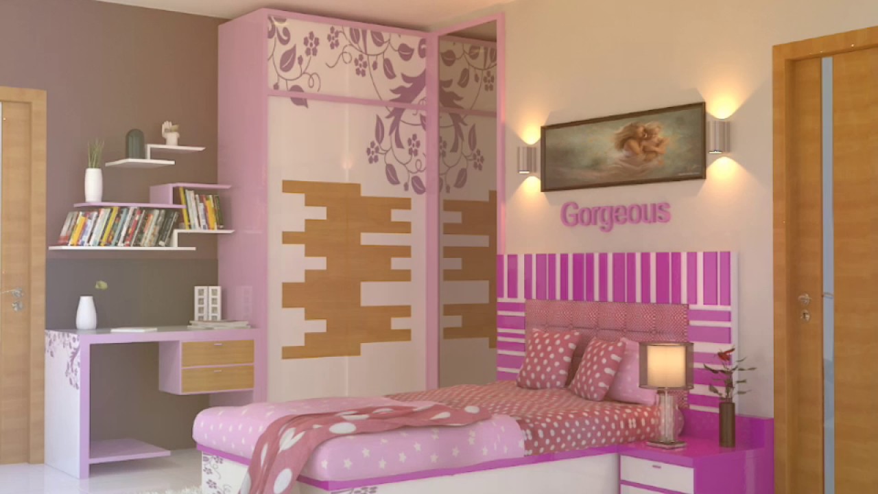 Bedroom Interior Design Indian Style 3ds Max Hindi Youtube