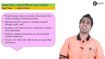 Audit of Hotel - Audit of Different Entity - Auditing and Assurance