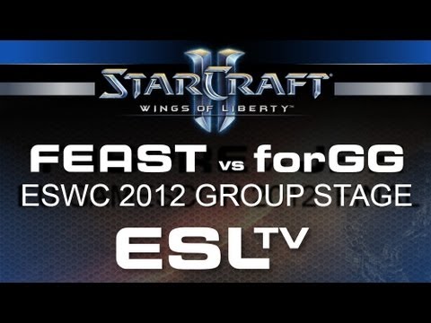 Starcraft 2 - Mill.Feast vs. Mill.forGG - ESWC 2012 Group Stage - StarCraft 2