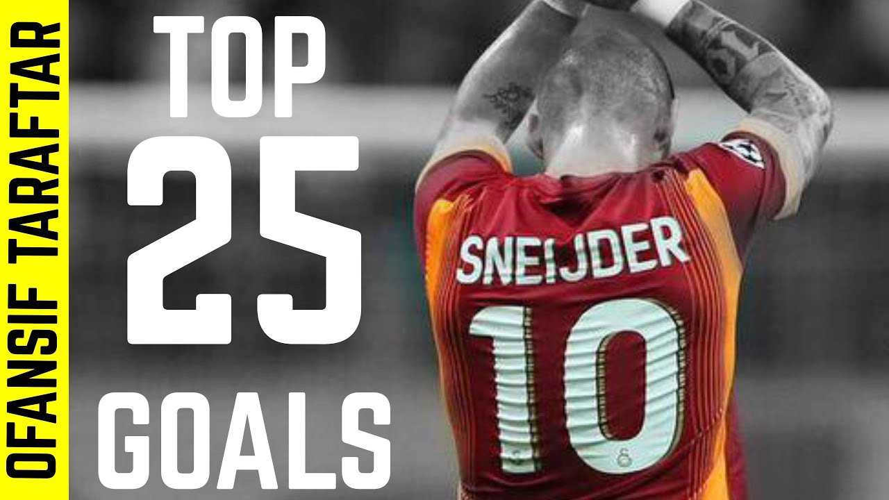 ⁣Wesley Sneijder en iyi goller | Best goals | Top 25