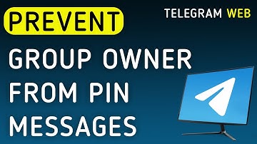 How To Prevent Group Owner From Pin Messages On Telegram Web On PC (New Update)