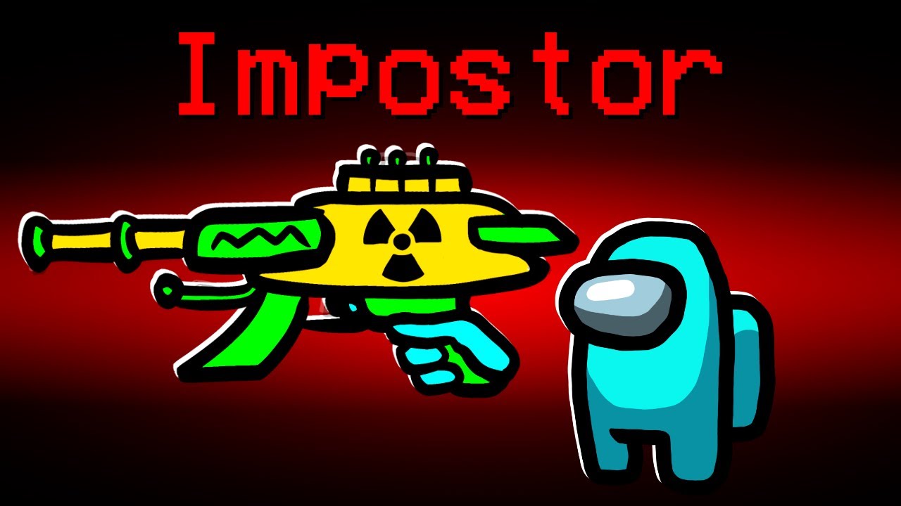 LASER GUN Mod In Among Us! YouTube