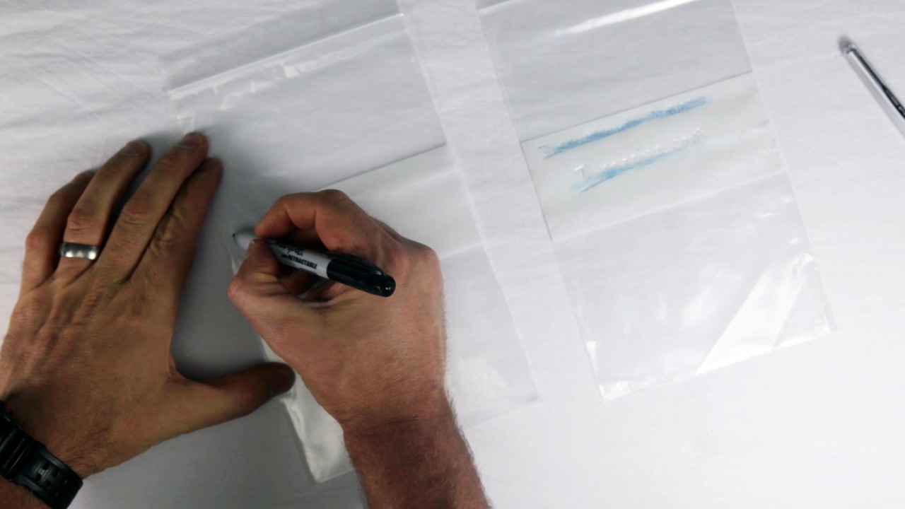 How to Choose The Right Marker or Pen to write on a ClearZip Bag