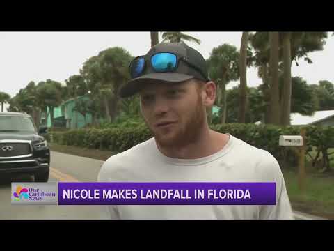 Nicole Makes Landfall in Florida