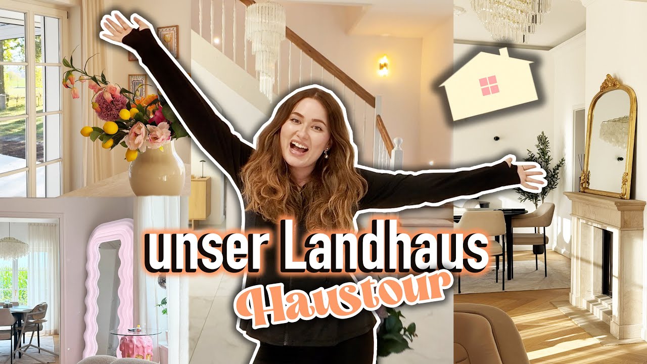 HAUSTOUR 🏡 UNSER LANDHAUS - BEFORE & AFTER ✨ - komplette Roomtour (Untergeschoss) | Sonny Loops