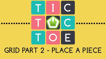 Tic-Tac-Toe SFML C++ [GAME LOGIC] - Grid Part 2 Placing A Piece