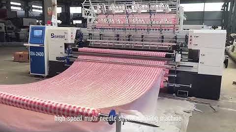 2400mm Multi Needle Lock Stitch Quilting Machine