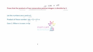 Prove that the products of two consecutive positive integers is divisible by 2.(R D Sharma Class 10)