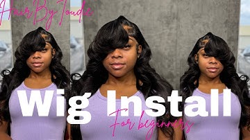Wig install for beginners *very detailed*
