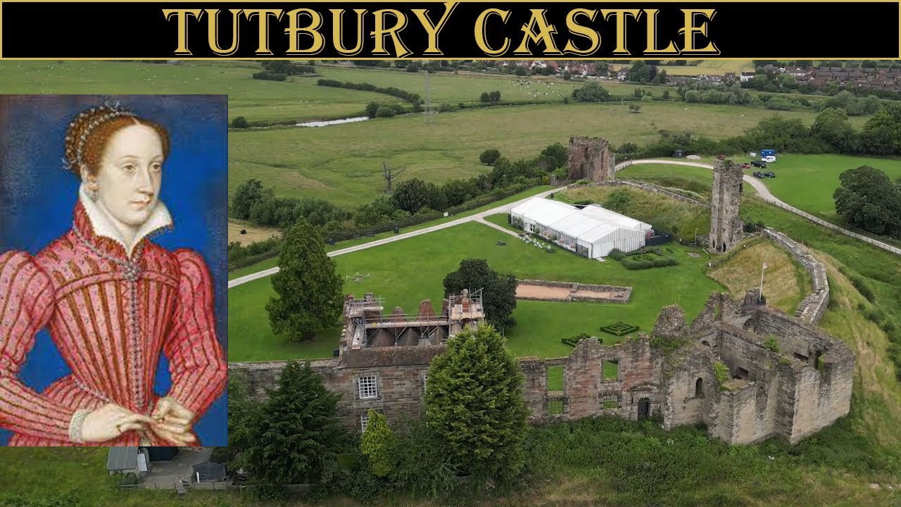 Tutbury Castle | @HistorySeeking  | Staffordshire | 4K | Drone footage