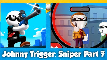 Johnny Trigger Sniper Gameplay (android, iOS) Part 7 (missions 91-105)