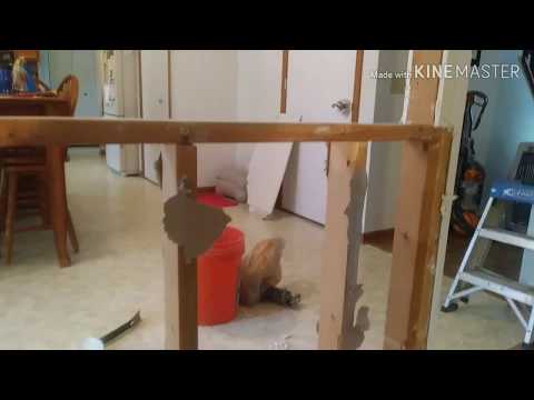How to remove a non-load bearing wall