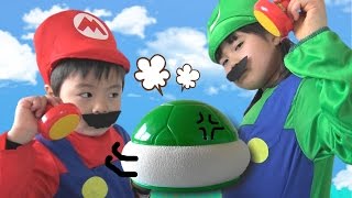 マリオ おもちゃ ノコノコ エアホッケー マリオブラザーズ Mario Brothers Koopa Troopa Air hockey Toy