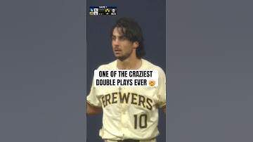 Dropped the catch but got a double play 😮