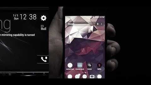 How to use Wireless ANDROID Mirroring