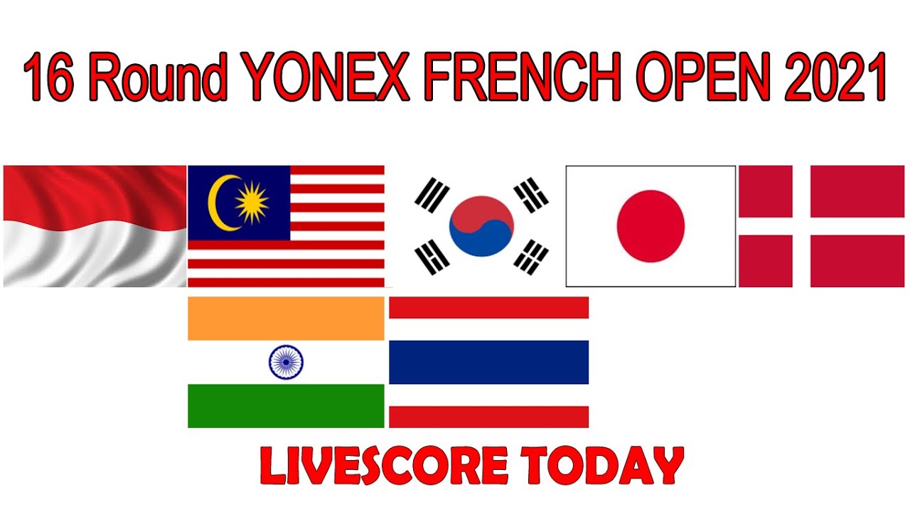 live badminton french open 2021