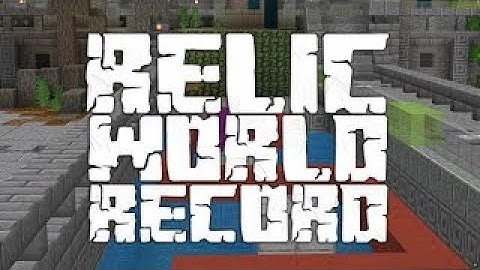 Minecraft Bedrock | Hive Deathrun | Relic 1:01.124 (WORLD RECORD)