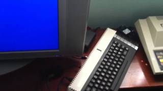Atari 600xl booting