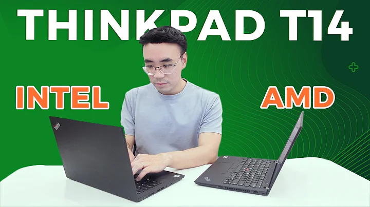 Comparação: ThinkPad T14 Intel vs. AMD