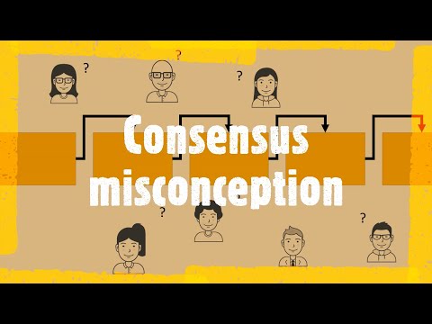 Blockchain consensus misconception