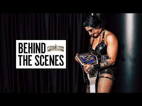 Behind the scenes of WrestleMania 39