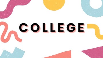Discover your first week video series: College