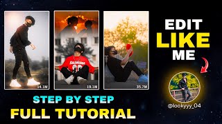 How to edit like lookyyy_04 😎 | Viral reel editing tutorial ✨️ | #edit #lookyyy_04