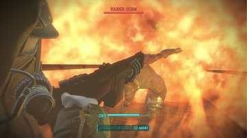 Fallout 4 playthrough part 35 - Surprise at Thicket Excavations (Deep hole + lots of enemies)