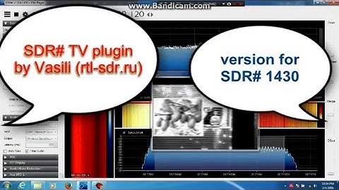 SDR Sharp TV plugin new version
