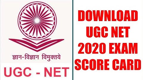HOW TO DOWNLOAD UGC NET NAT 2020 SCORE CARD COMPLETE PROCESS By: Technical Foodie