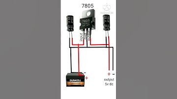 12v to 5v converter 7805 voltage regulator