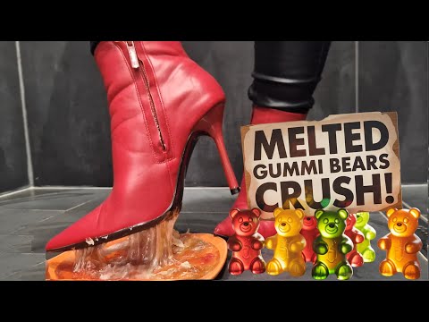 What Happens When You Step On Melted Gummy Bears? 🥰😜