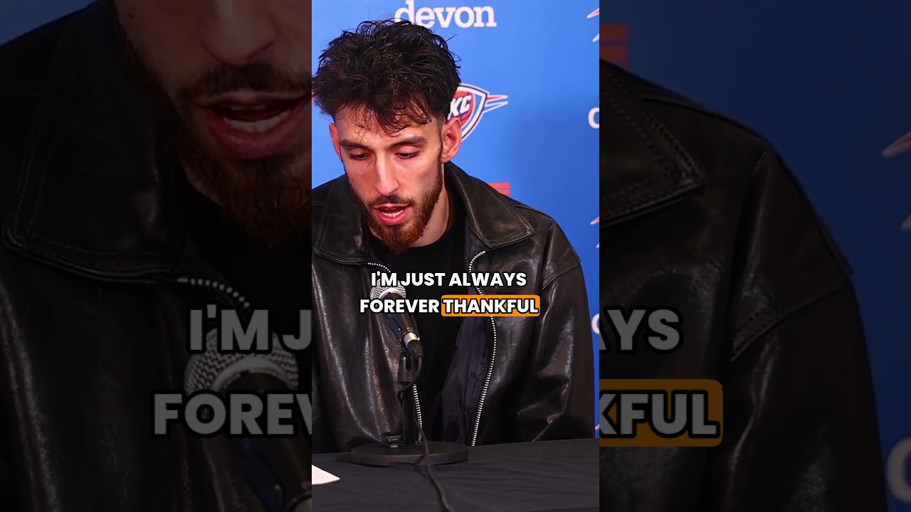 Chet Holmgren reacts to first NBA All-Star selection | OKC Thunder