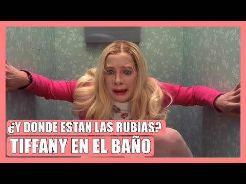 Tiffany (Marcus) en el baño | ¿Y DONDE ESTÁN LAS RUBIAS?