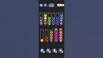 Ball colour sort puzzle level 150 #games #gaming #gameplay
